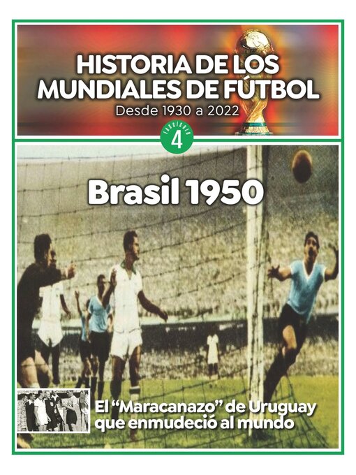 Cover image for Historia de los mundiales de fútbol